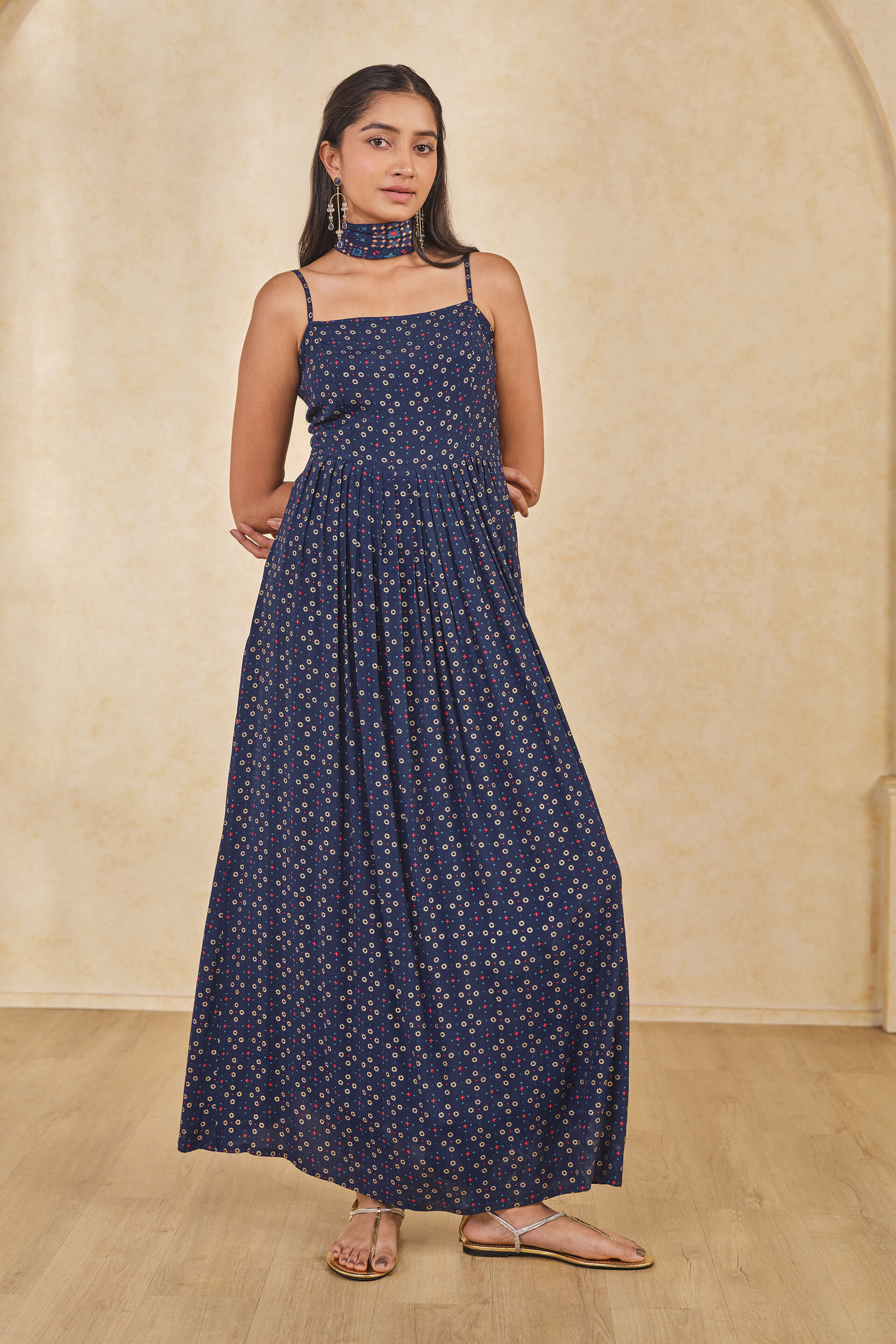 Global desi white maxi dress deals